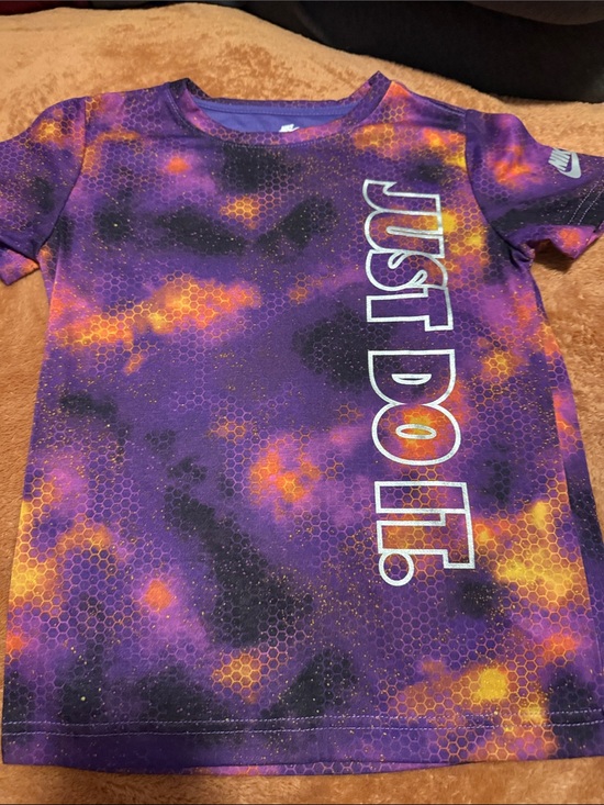 Nike Other - Nike Kids' Purple 'Just Do It' Graphic Tee boys sz 6 t shirt